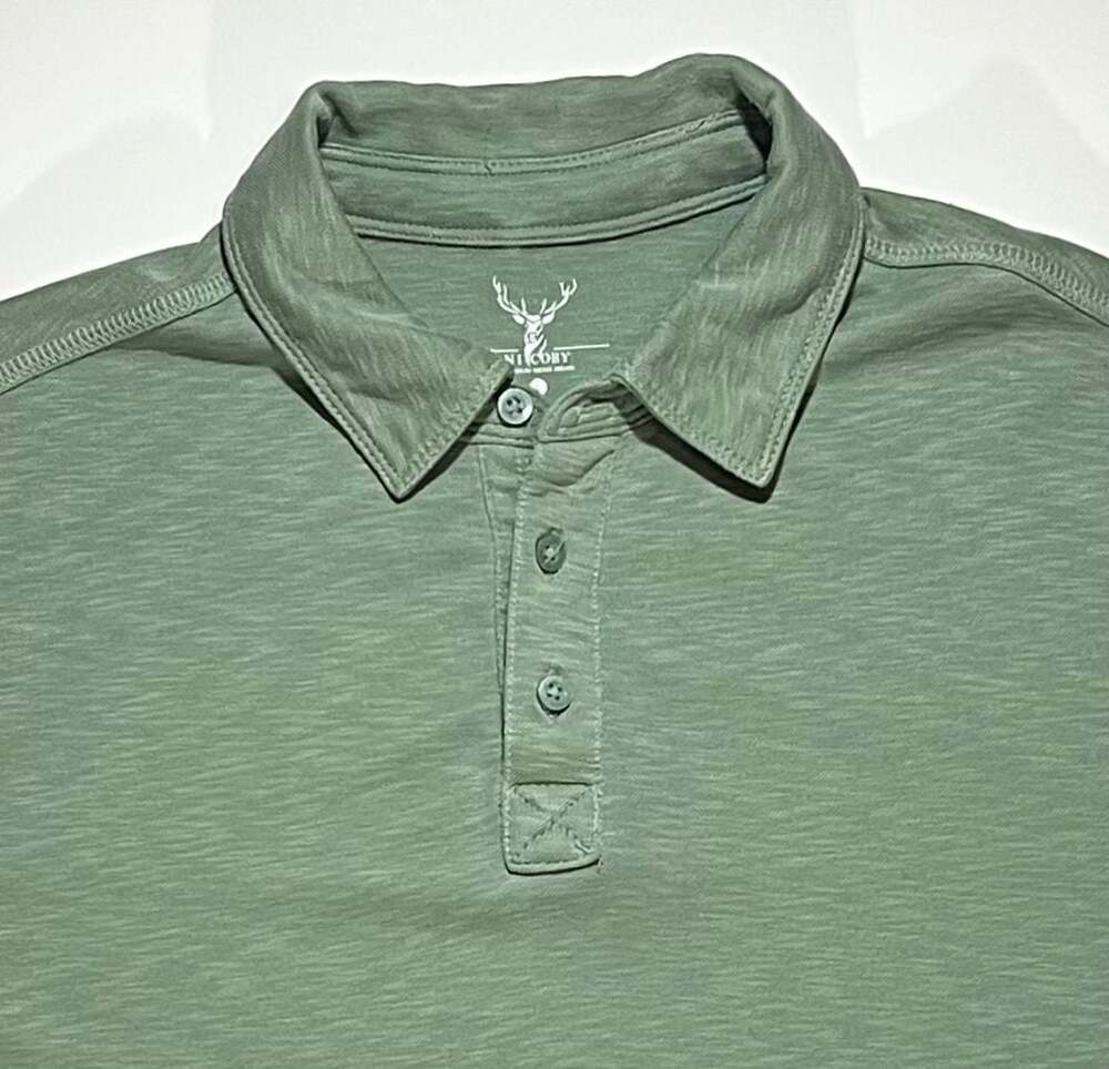 Nicoby Polo Shirt Size L Modal Blend